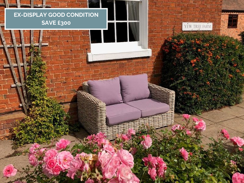 Product photograph of Fiji 2 Seater Sofa Ex-display from The Garden Furniture Centre Ltd