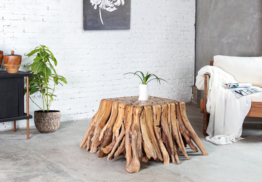 Product photograph of Finca Root Coffee Table from The Garden Furniture Centre Ltd