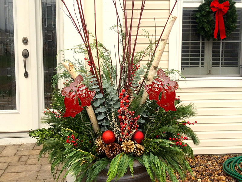 Product photograph of Festive Bell Stakes - Set Of 10 from The Garden Furniture Centre Ltd