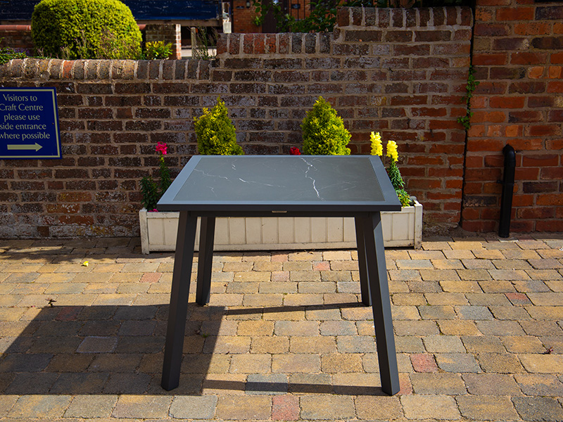 Product photograph of 90cm Square Table Aruba from The Garden Furniture Centre Ltd