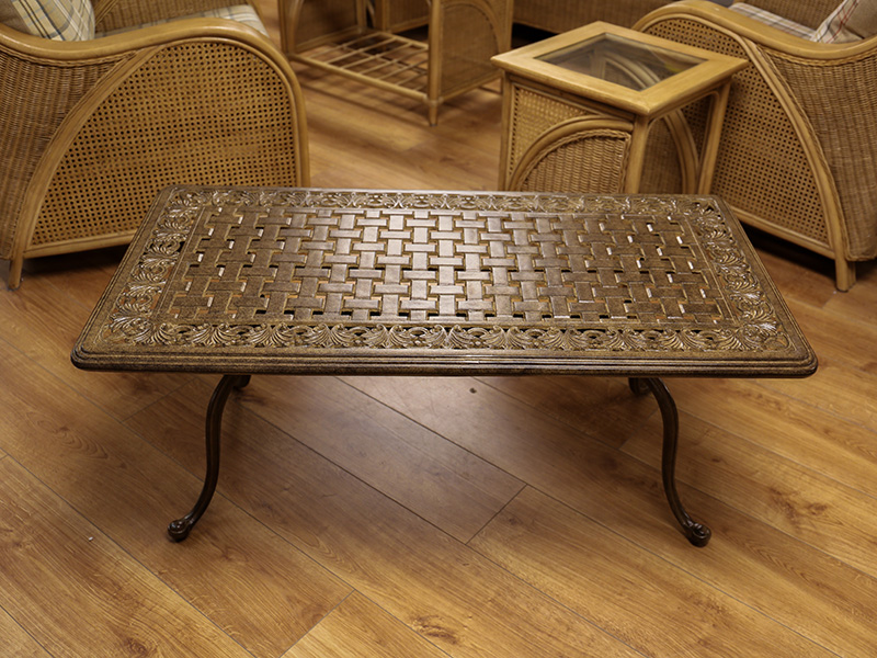 Product photograph of Casino Coffee Table from The Garden Furniture Centre Ltd