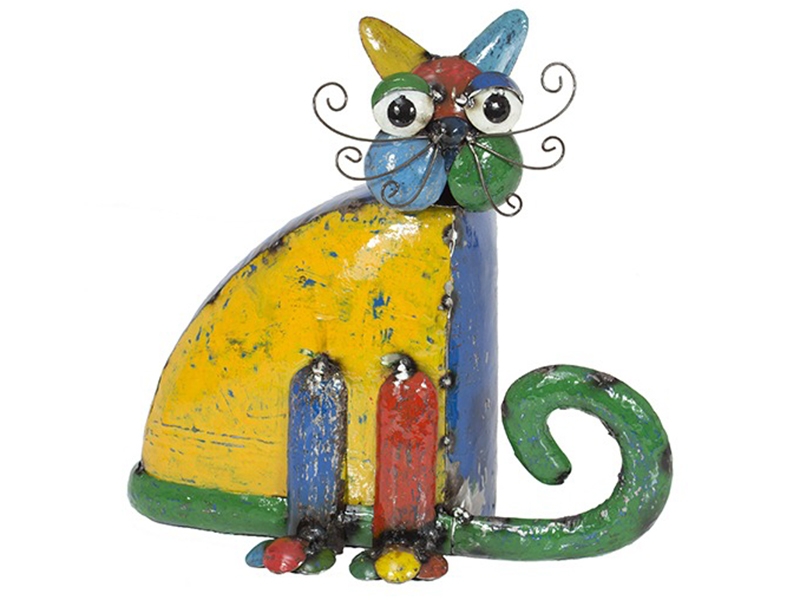 Product photograph of Barnyard Sitting Cat from The Garden Furniture Centre Ltd
