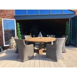 Seville 6 seater garden dining online set