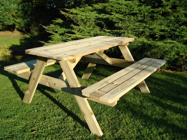 Sherwood Picnic Table 140cm 