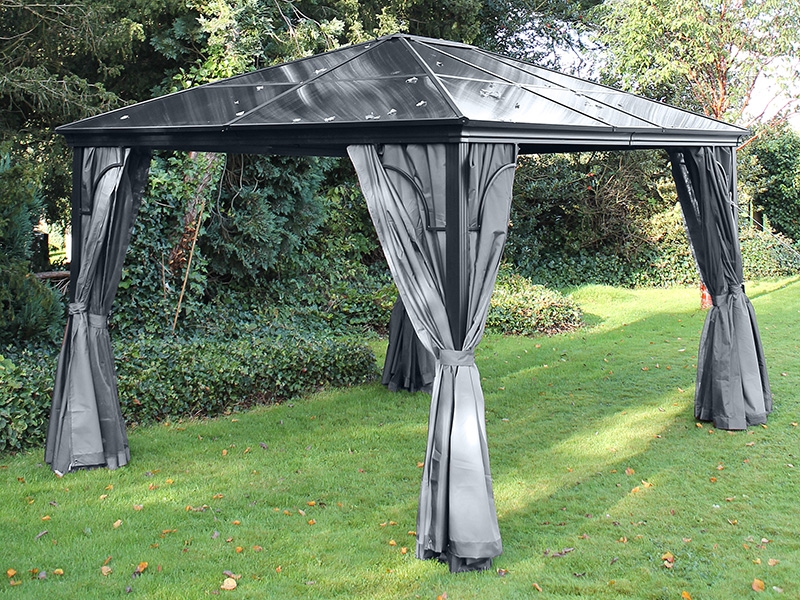 Product photograph of Four Seasons Gazebo 3m X 3m from The Garden Furniture Centre Ltd