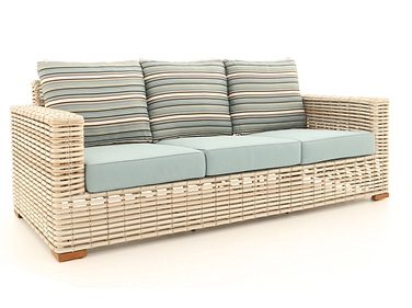 Product photograph of Fiji Pipe 3 Seater Sofa Ex Display from The Garden Furniture Centre Ltd