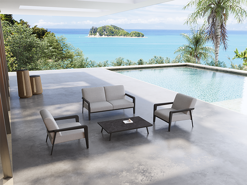 Product photograph of Greece 2 Seater Sofa Set from The Garden Furniture Centre Ltd