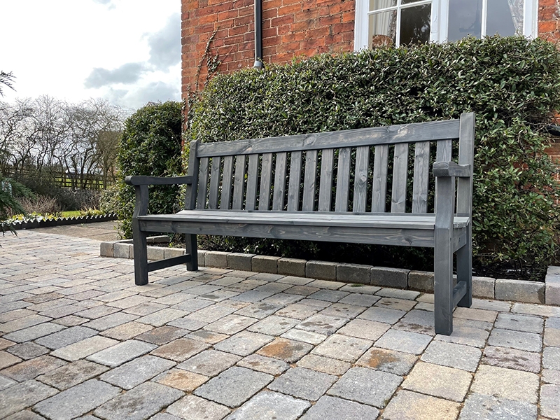 Product photograph of Darwin Bench 1 8m from The Garden Furniture Centre Ltd