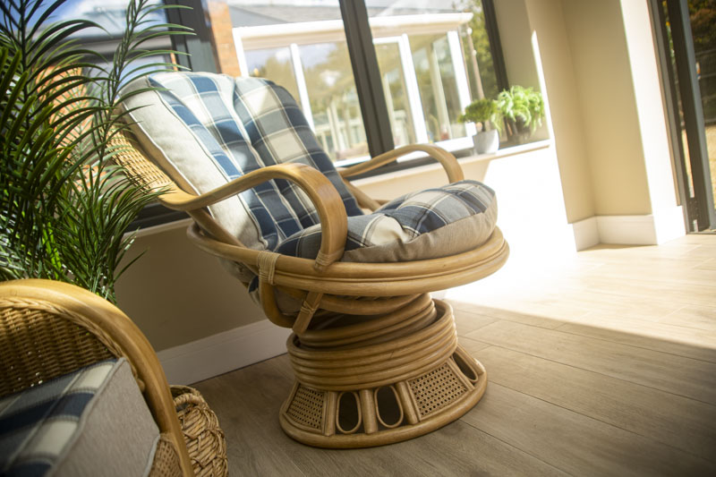 Product photograph of Moreton Swivel Rocker Chair from The Garden Furniture Centre Ltd