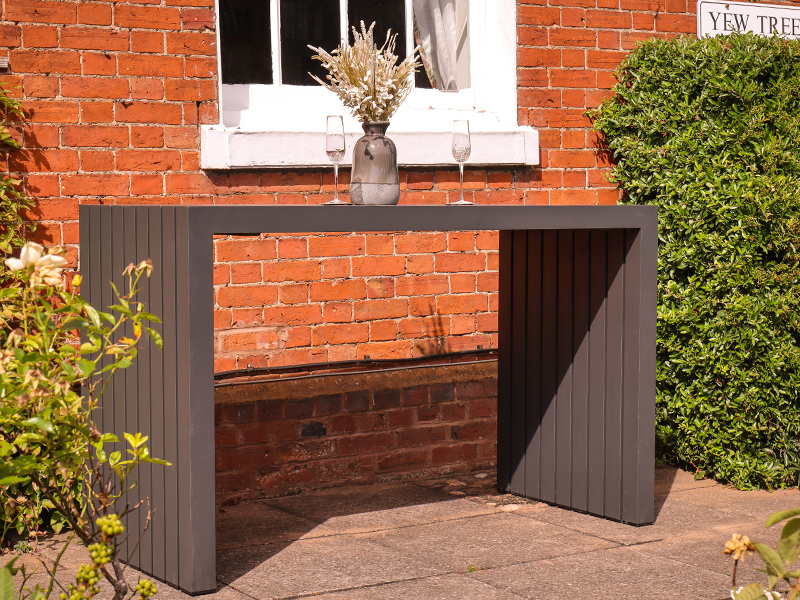 Product photograph of Milan Bar Table from The Garden Furniture Centre Ltd