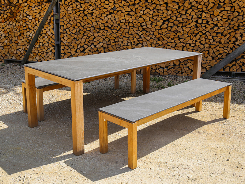 Product photograph of Sierra Bench Set Pre-order from The Garden Furniture Centre Ltd