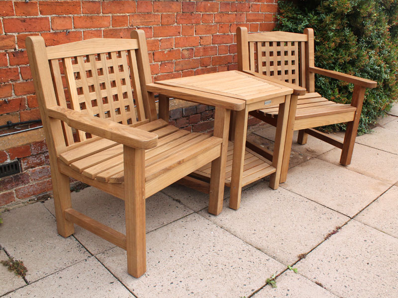 Product photograph of Kensington Duo Set from The Garden Furniture Centre Ltd