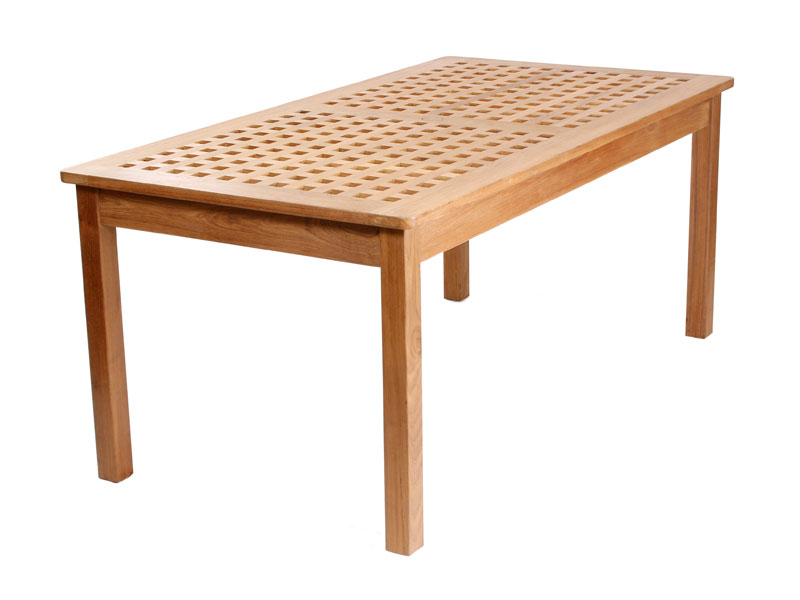 Product photograph of Kensington 1 8m Table from The Garden Furniture Centre Ltd