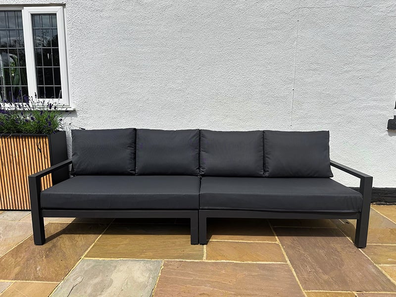 Product photograph of Timber Large Sofa from The Garden Furniture Centre Ltd