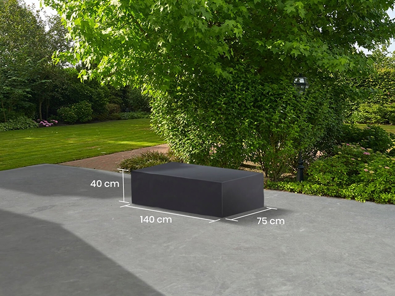 Product photograph of Breathable Timber Coffee Table Weather Cover from The Garden Furniture Centre Ltd