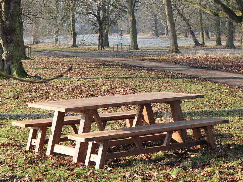 Product photograph of Lombok 2 4m Table from The Garden Furniture Centre Ltd