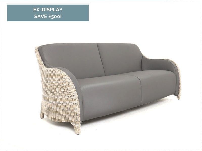 Product photograph of Meteor Lounge 3 Seater Sofa Ex-diplsay from The Garden Furniture Centre Ltd