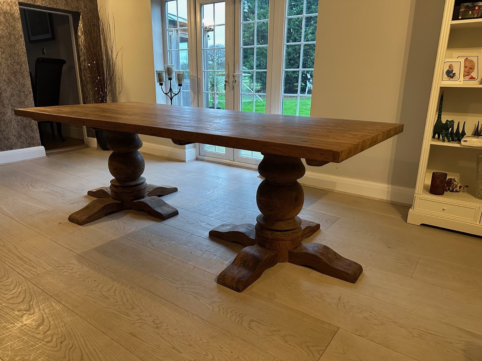 Product photograph of Monk Dining Table 2m from The Garden Furniture Centre Ltd