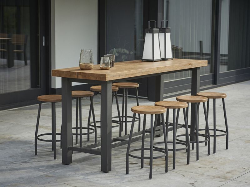 Product photograph of Nevada Bar Table Fsc Certified from The Garden Furniture Centre Ltd