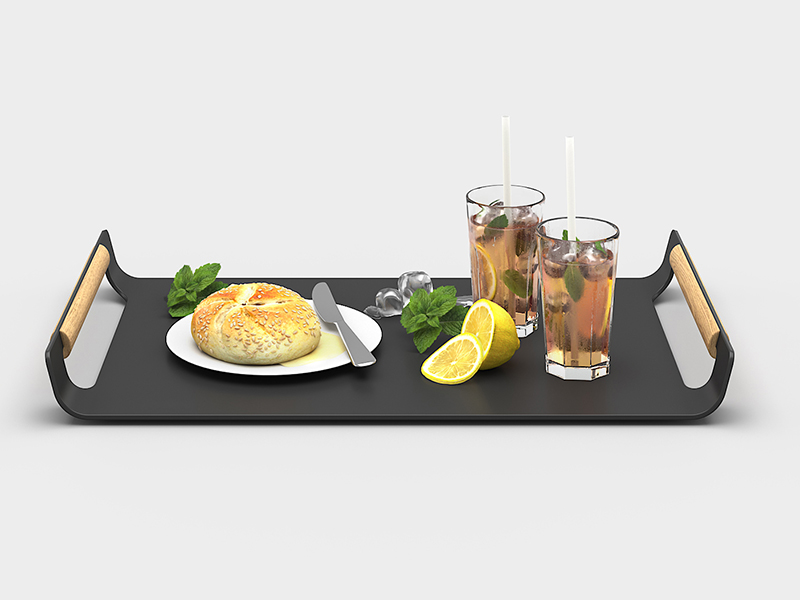 Product photograph of Aluminium Serving Tray from The Garden Furniture Centre Ltd