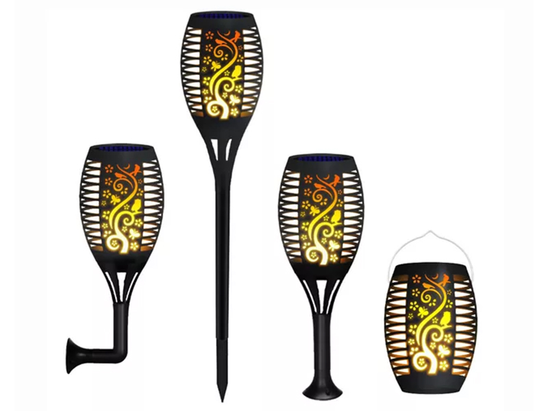 Product photograph of Solar Garden Torch from The Garden Furniture Centre Ltd