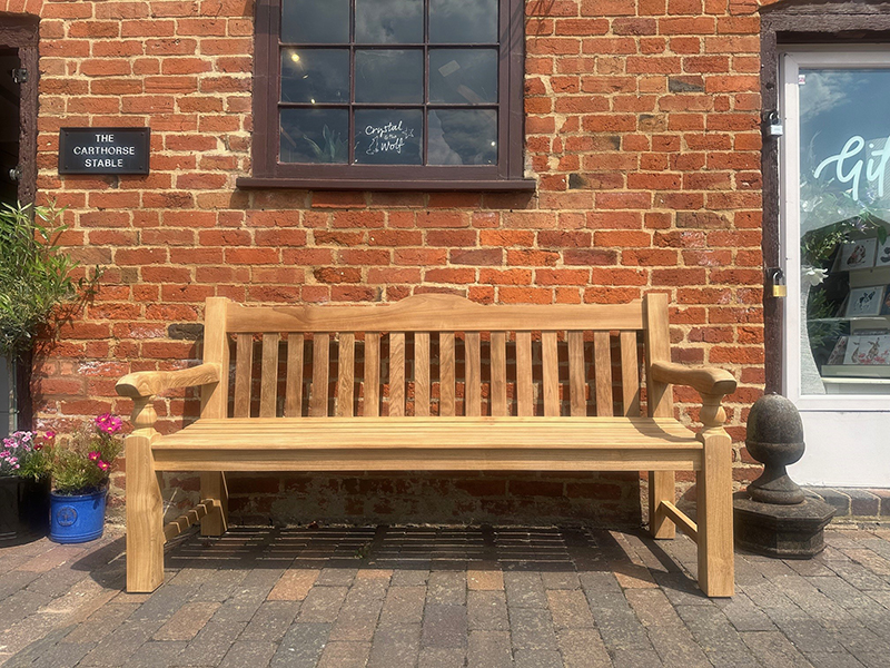 Product photograph of Windsor Bench 1 8m from The Garden Furniture Centre Ltd